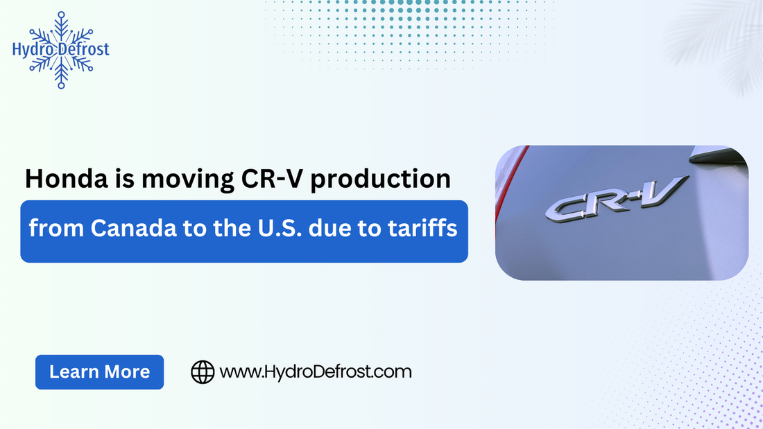 Honda is moving CR-V production from Canada to the U.S. due to tariffs